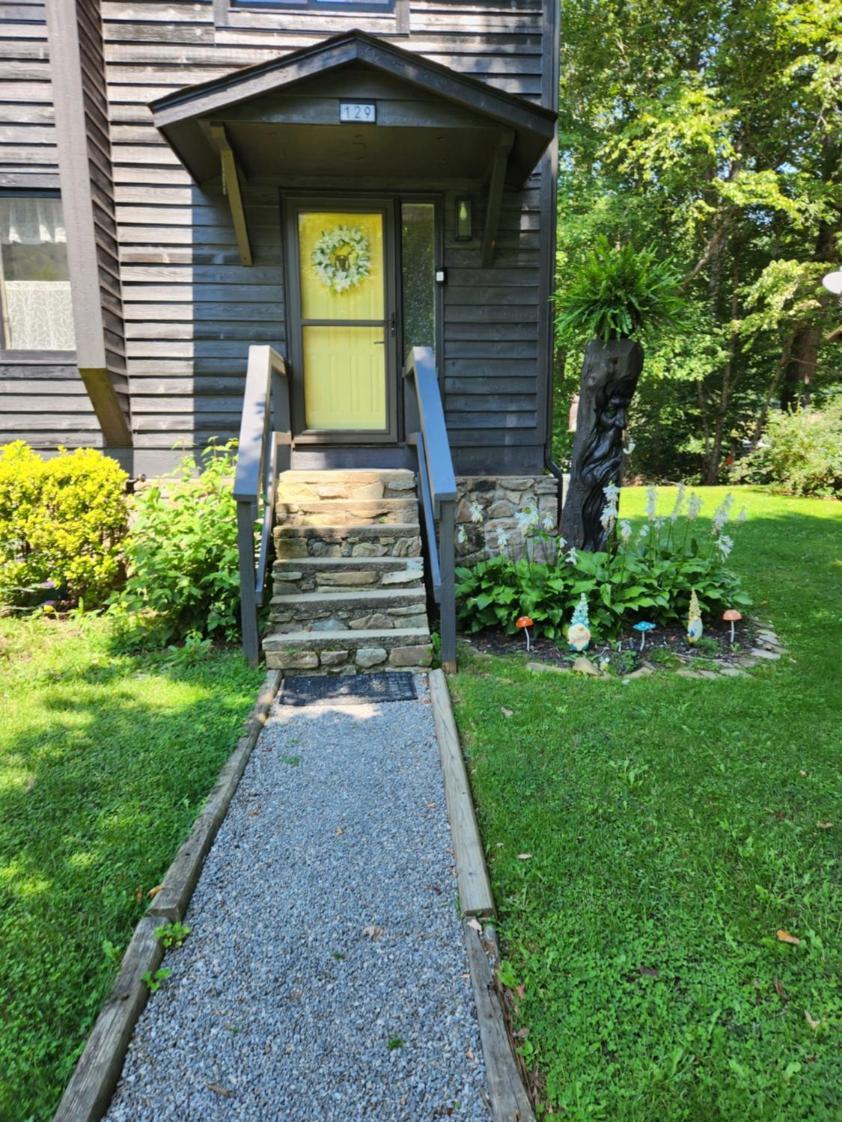J.Creek Retreat, Creekside Townhouse +1 Car Garage Villa Maggie Valley Bagian luar foto